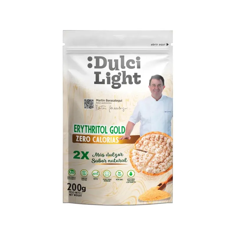 GOLD ERITRITOL 200G  OFERTA LOTE CADUCIDAD 30/08/26
